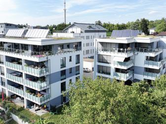 Mehrfamilienhäuser Blusch Areal Bretten