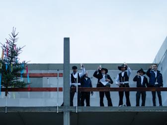 Richtfest beim neuen Brettener Seniorenzentrum