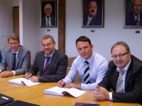 Kommunalbau GmbH der Gemeinde Oberderdingen baut Mehrfamilienhaus. Südbau erhält Auftrag!