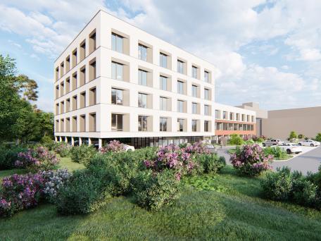 Neuster Stand zum Ärztehaus Rechberg